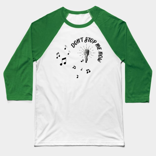 The Music Baseball T-Shirt by B&C Fashion